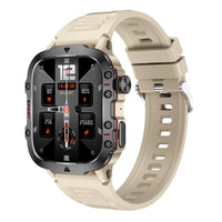 📣💧Waterproofing Ultimate Outdoor Companion⌚ Rugged Outdoor Smart Watch - 100+ Sports Modes