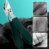 🔥 Anti-Splash 25° Slant Edge Nail Clipper 3-Piece Set