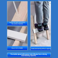 Aesthetics and Environmental Friendliness - Clear Epoxy Resin AB Glue
