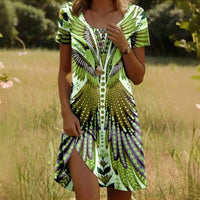 ✨Summer Hot Sale 50%OFF✨💃Women’s Floral Short Sleeve Dress🌸👗