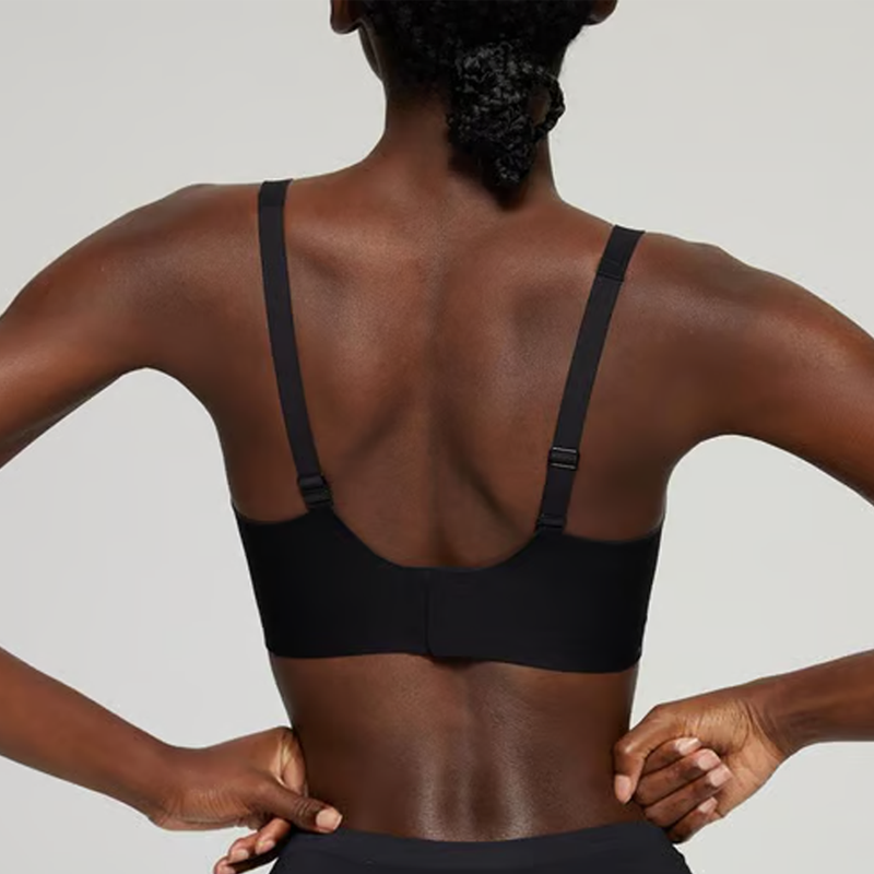 Deep V Plunge Push-up Wirefree Seamless Bra