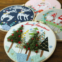 🔥Last Day Sale 49% 🔥Christmas Embroidery DIY Kit