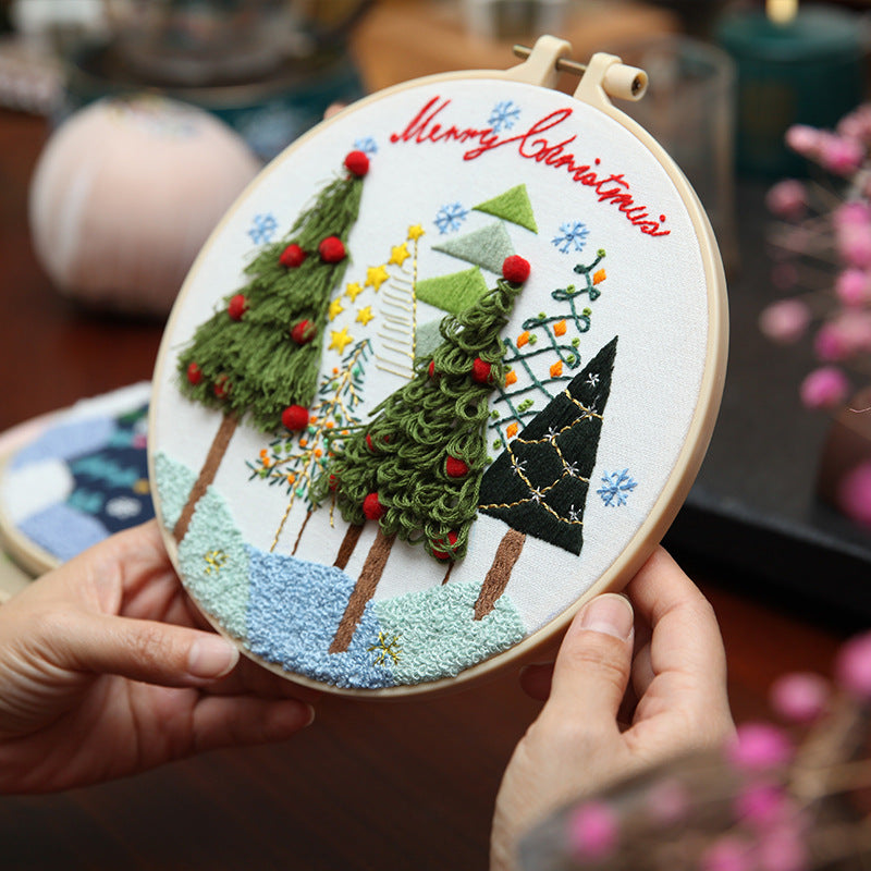 🔥Last Day Sale 49% 🔥Christmas Embroidery DIY Kit