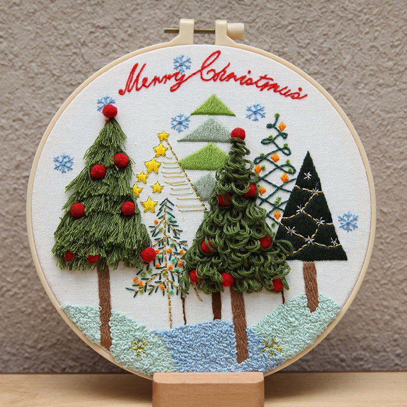 🔥Last Day Sale 49% 🔥Christmas Embroidery DIY Kit
