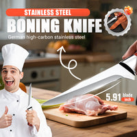 🔥Last Day Sale 49% 🔥German Steel Butcher Boning Knife